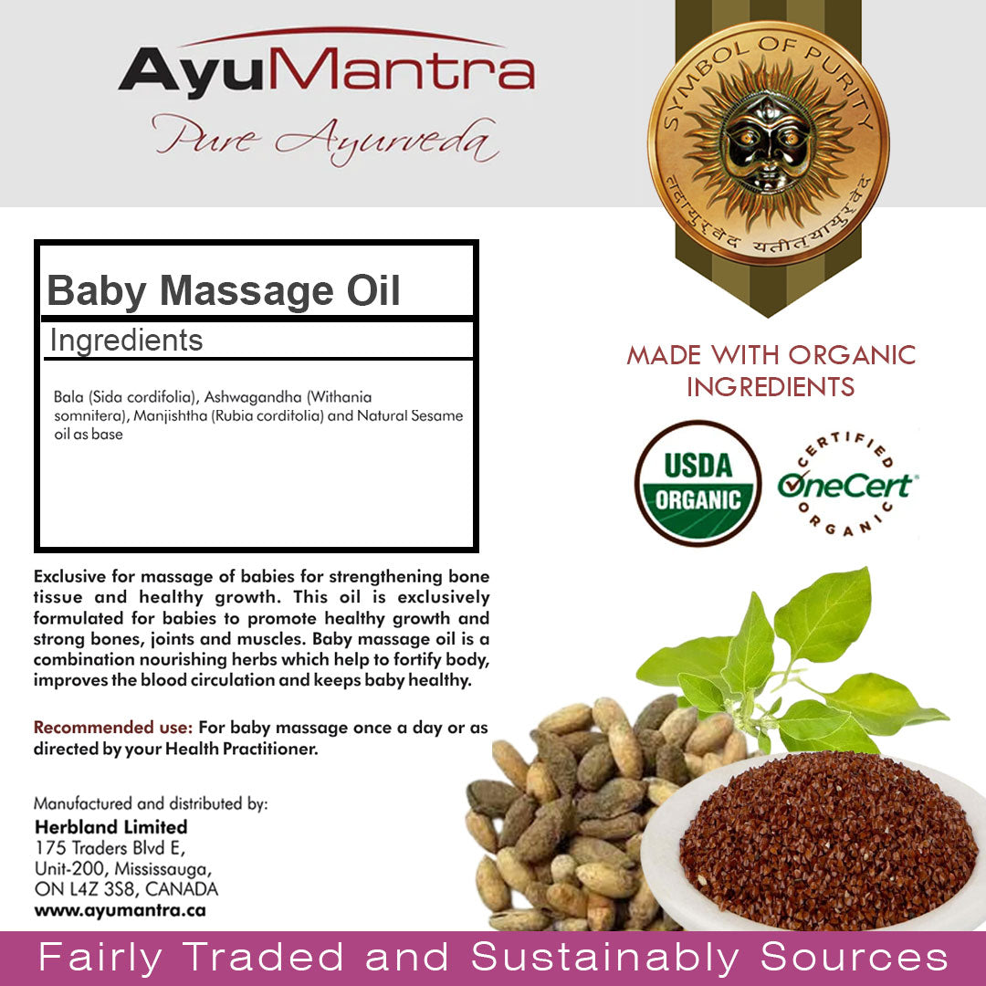 Baby Massage Oil