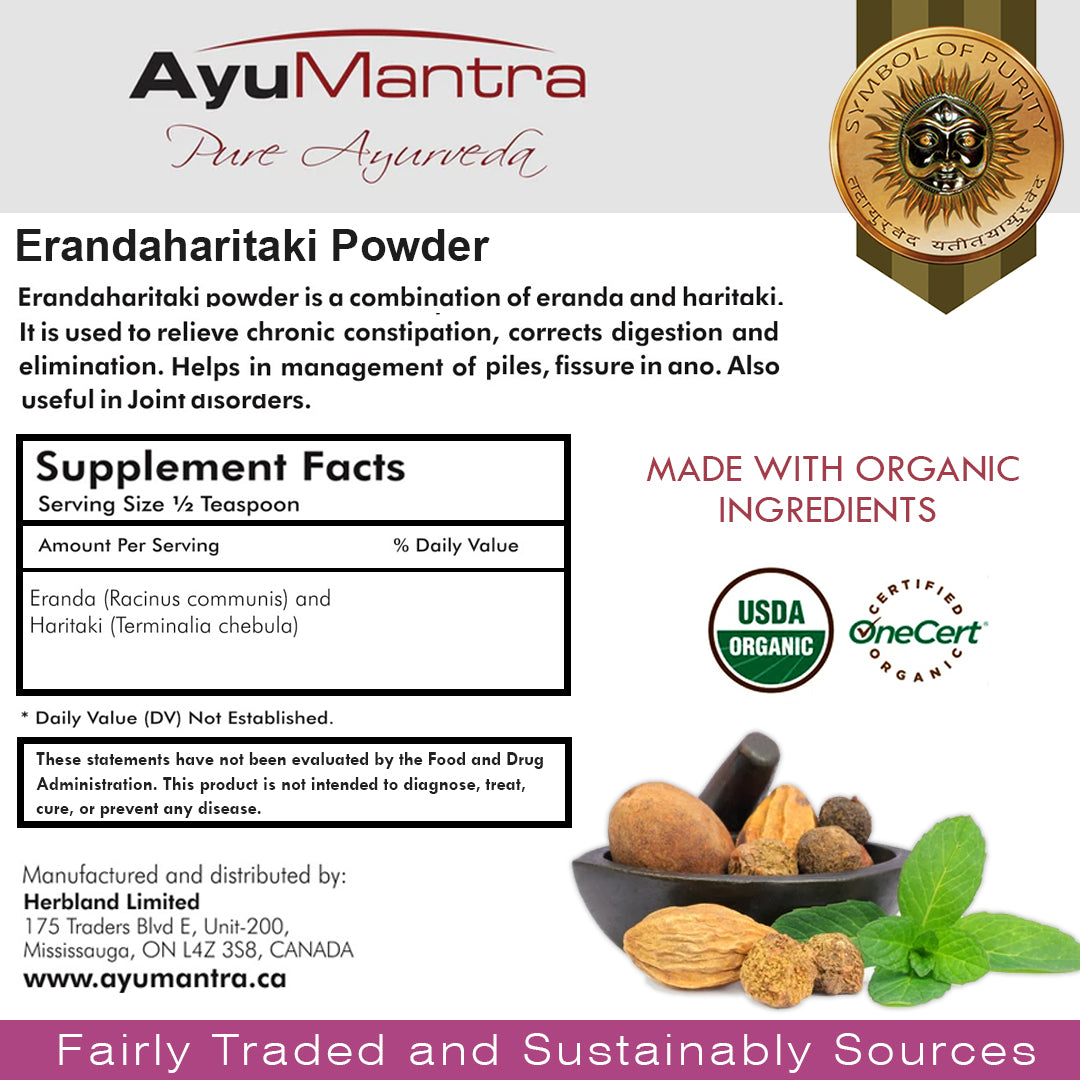 Eranda Haritaki Powder