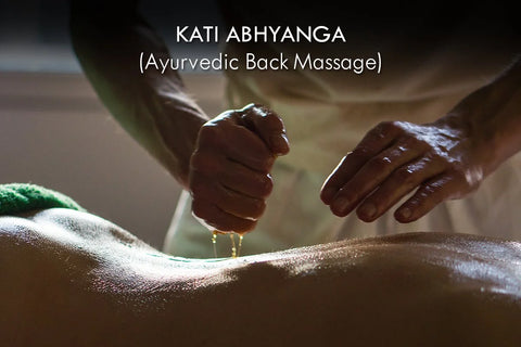 KATI ABHYANGA (AYURVEDIC BACK MASSAGE)