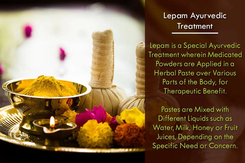 LEPANA – APPLICATION OF HERBAL PASTE