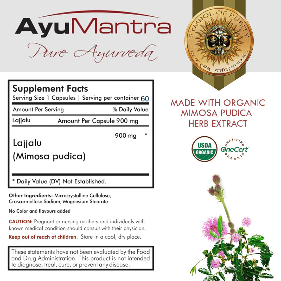 Lajjalu Tablets (Mimosa Pudica) - 90 Tablets