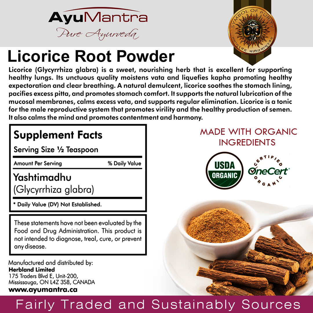 Licorice / Yasthimadhu Root Powder