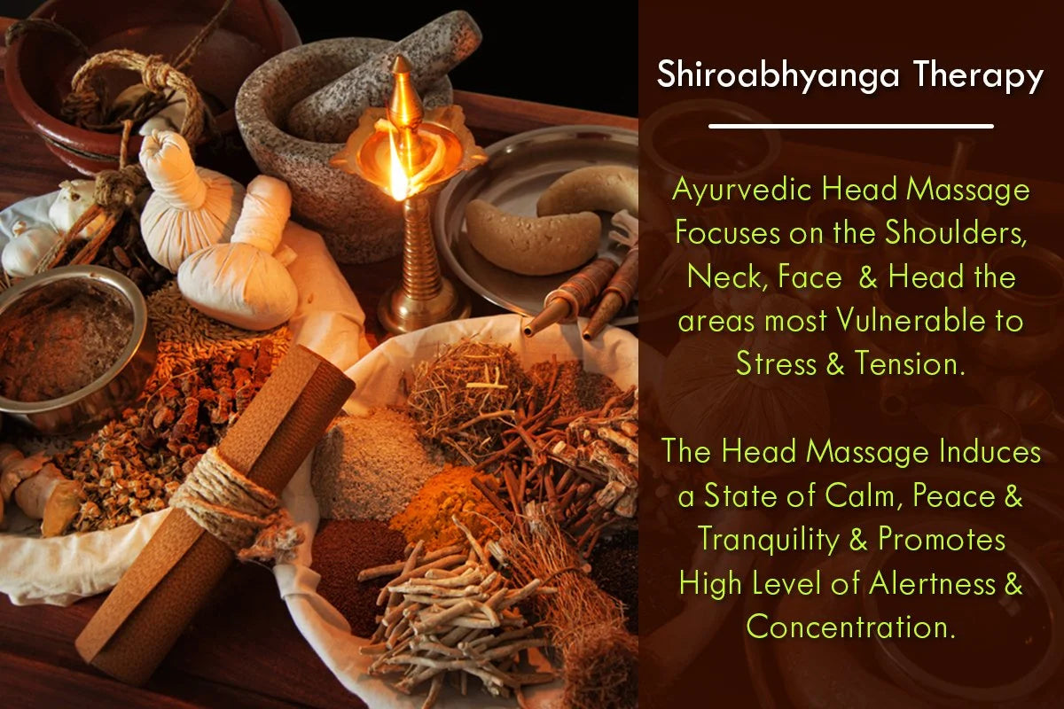 SHIROABHYANGA (AYURVEDIC HEAD MASSAGE)