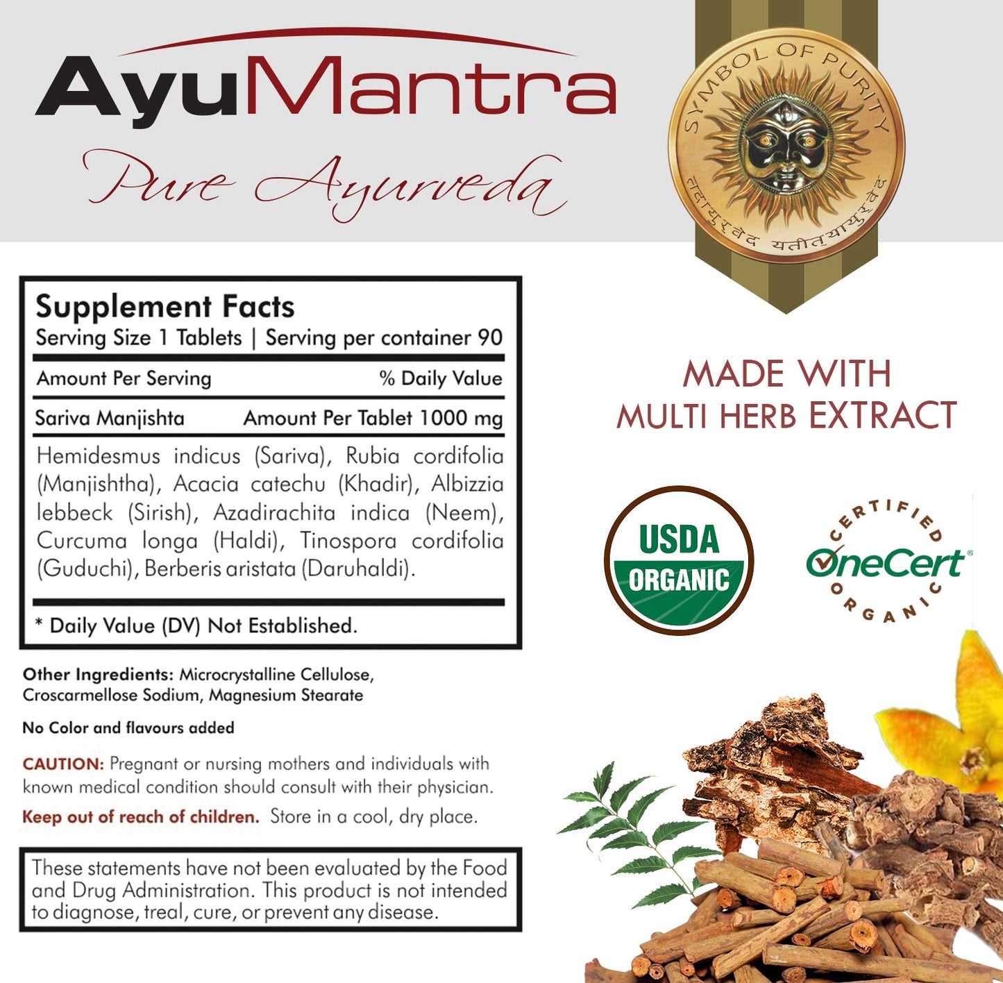 Sariva Manjishta Tablets - 90 Tablets