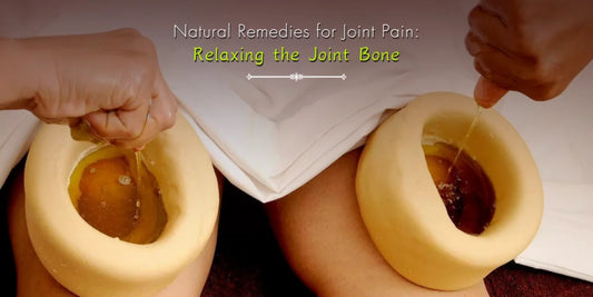Ayurvedic Janu Basti knee therapy with herbal oil for joint pain relief