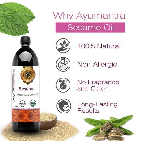 Sesame Oil (Sesamum Indicum)