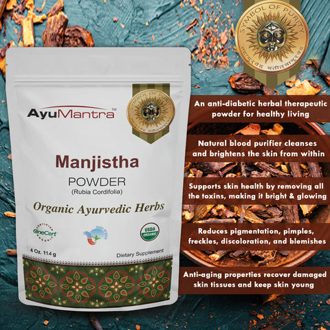 Manjistha Powder (Rubia cordifolia)