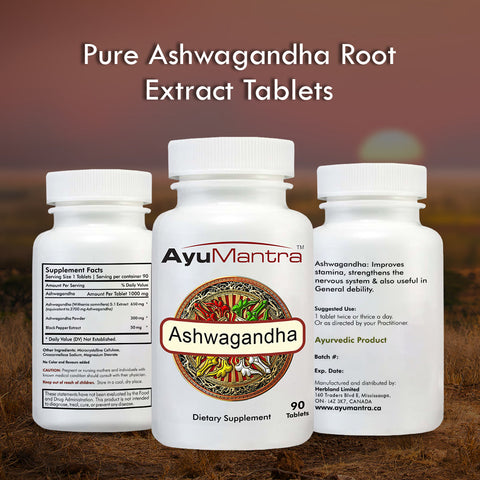 Ashwagandha Tablets (Withania Somnifera)