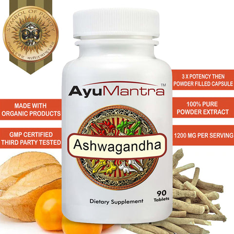 Ashwagandha Tablets (Withania Somnifera)