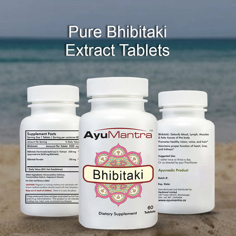 Bhibitaki Tablets (Terminalia bellirica)