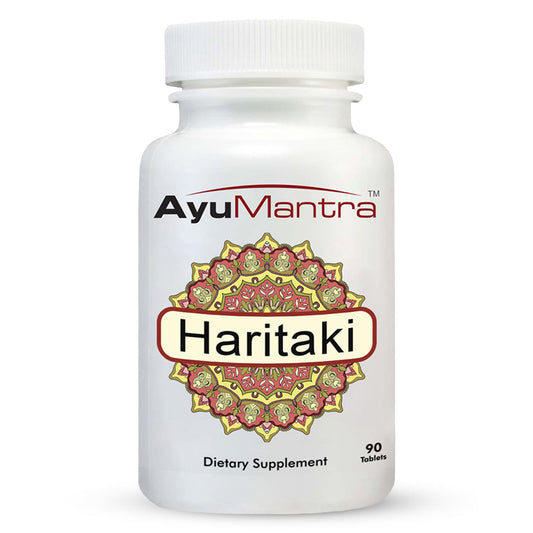 Haritaki Tablets (Terminalia Chebula)