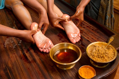 AYURVEDIC FOOT MASSAGE (PADA ABHYANGA)