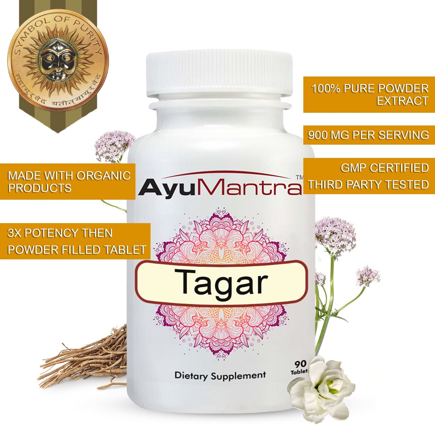 Tagar Tablets (Valeriana Jatamansi)