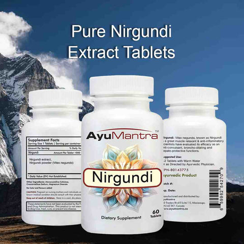 Nirgundi Tablet - 60 Tablets