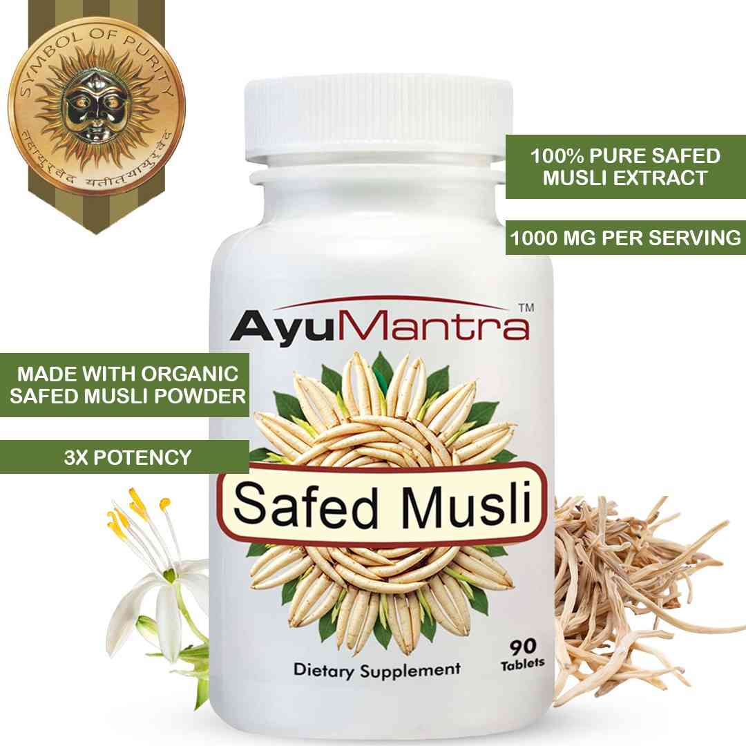 Safed Musli Tablet - 90 Tablets