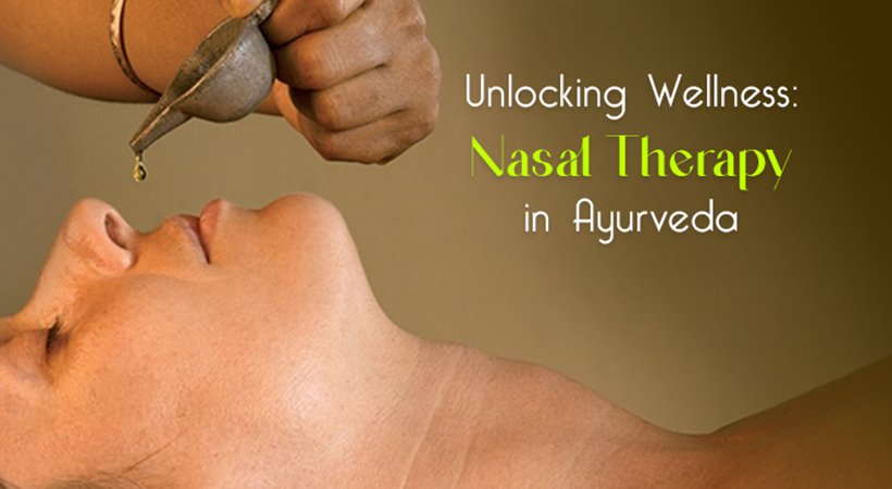 Nasal therapy Ayurveda